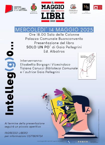 Terzo appuntamento con la rassegna IL MAGGIO DEI LIBRI Terzo appuntamento con la rassegna IL MAGGIO DEI LIBRI