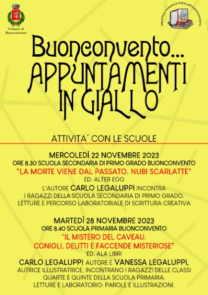 Buonconvento ... Appuntamenti in giallo Buonconvento ... Appuntamenti in giallo