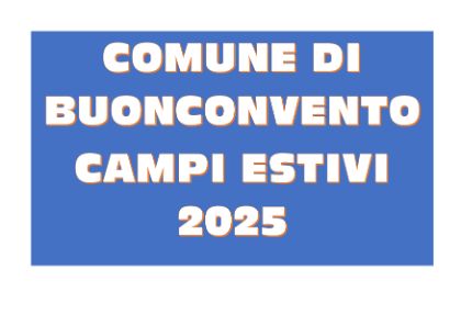 Servizio Campi Estivi Servizio Campi Estivi