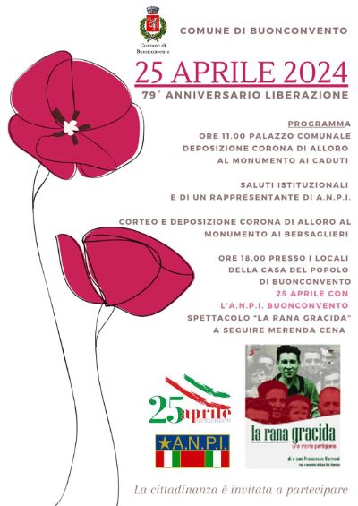 Celebrazione 25 Aprile 2024