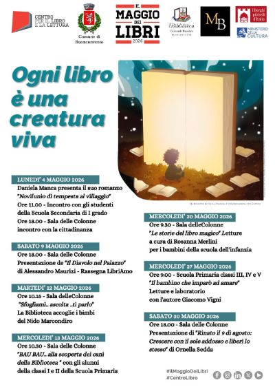 Locandina MAGGIO DEI LIBRI