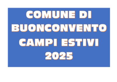 Immagine CAMPI ESTIVI 2025